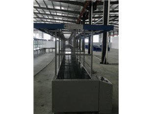 皮帶線無工作臺配置